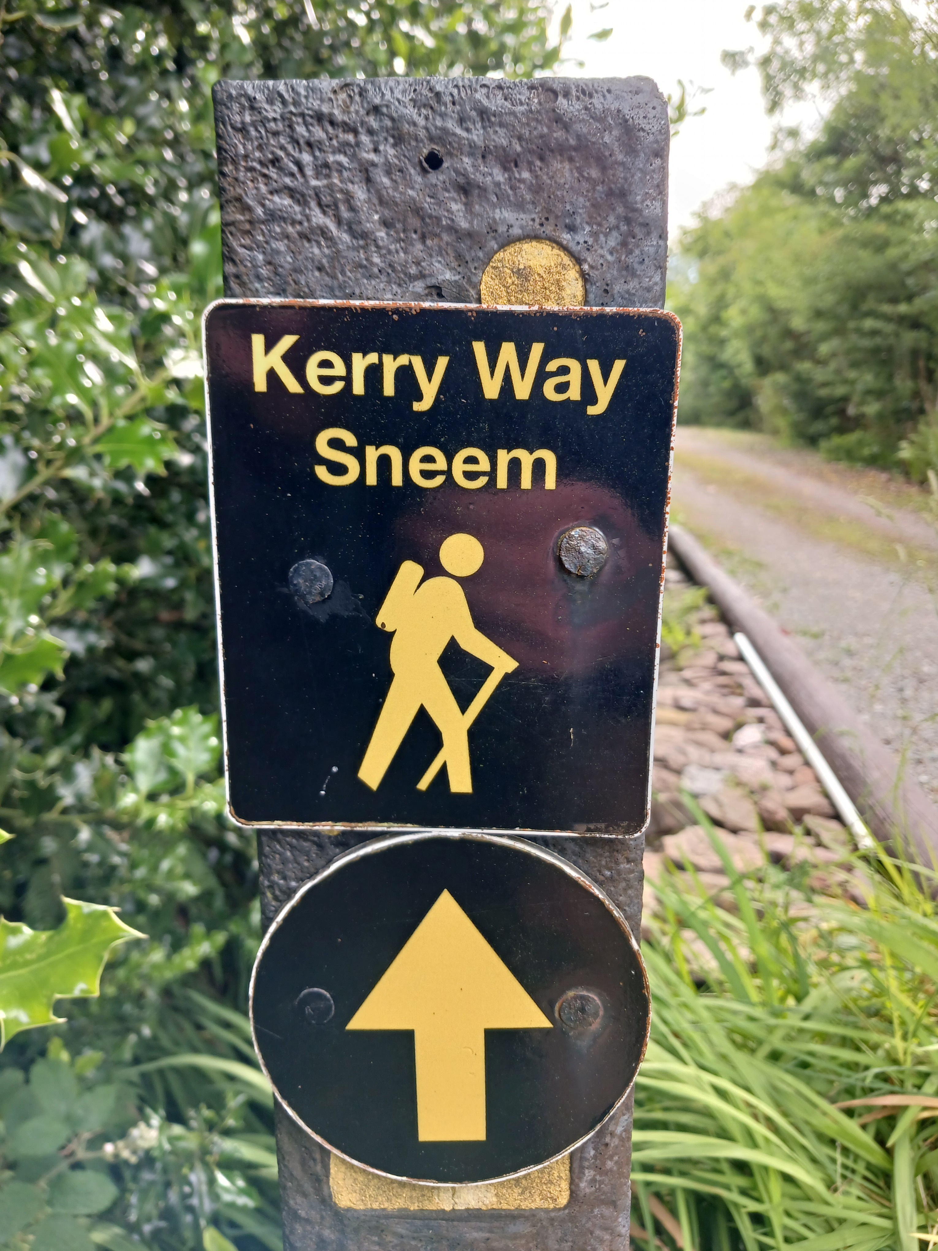 Kerry Way Trail Post Sneem